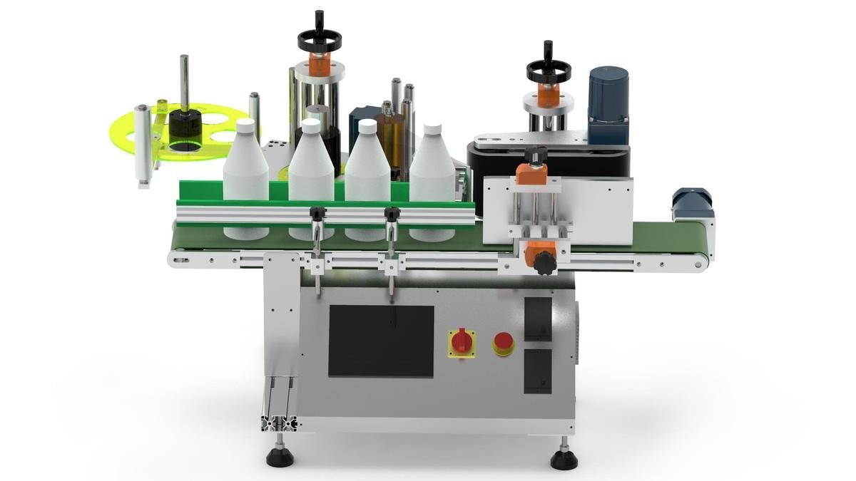 Desktop bottle/Jar/Cans Labeler ROUND