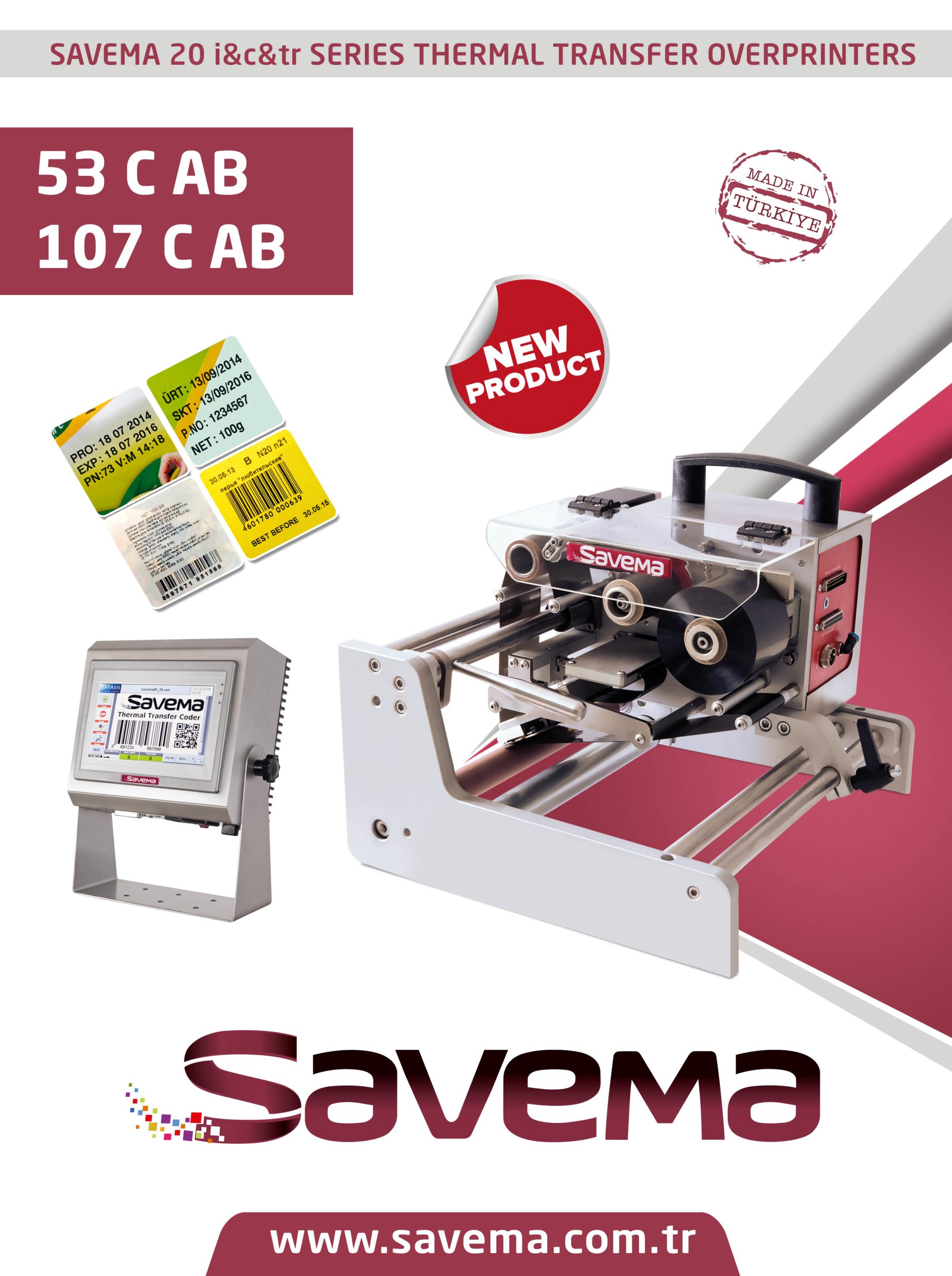 SAVEMA Continuous 53C AB, 107C AB