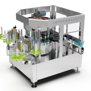 Square Bottle Rotary Way Labeler