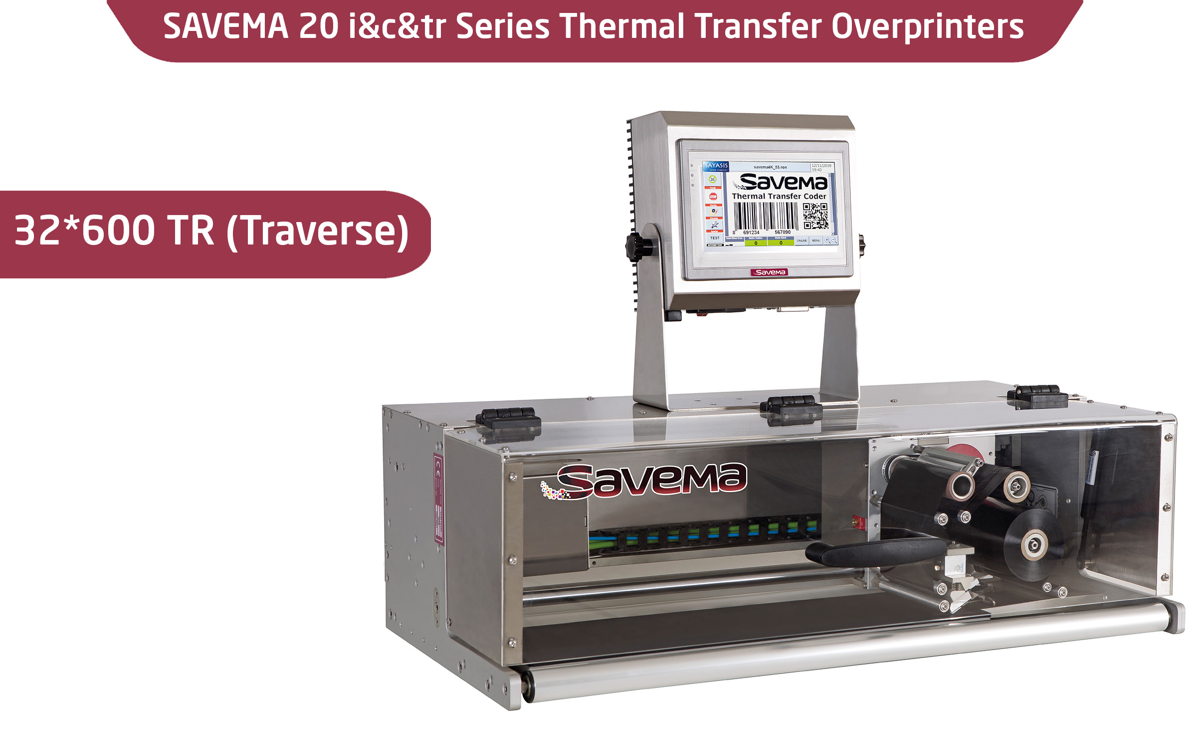 TRAVERSE SYSTEMS 32 x 600mmTR, 53 x 600TR, 107 x 600TR