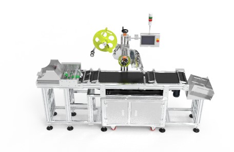 Tag/Bag/Card/Unformed Box Bag Paging & Labeling Machine