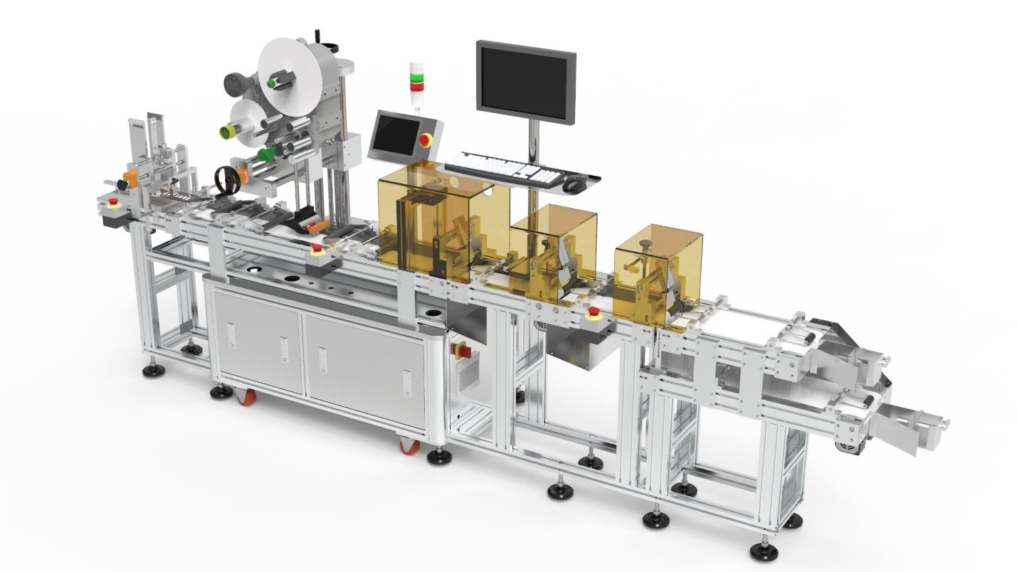 Cloth Hang Tag Labeling machine