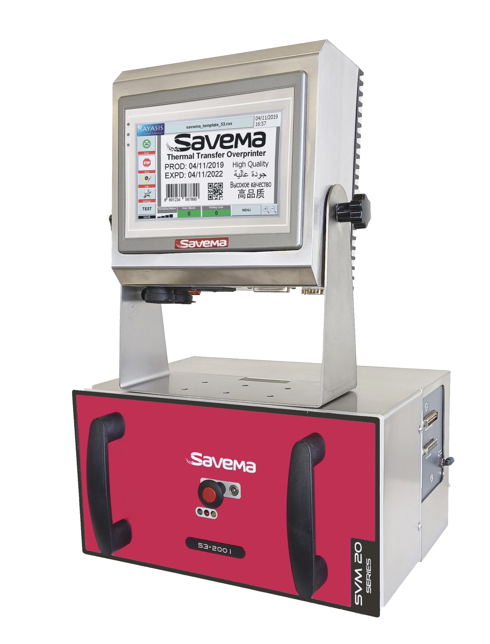 SAVEMA Intermittent 53x70I, 53x125I, 53x200I