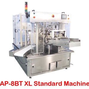 Rotary Filling and Sealing Machine for Premade Pouches AP-8BT/ AP-8BT-XL