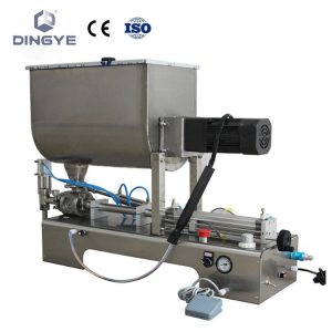 GCG-MIX-II Table type paste filler with mixing hopper