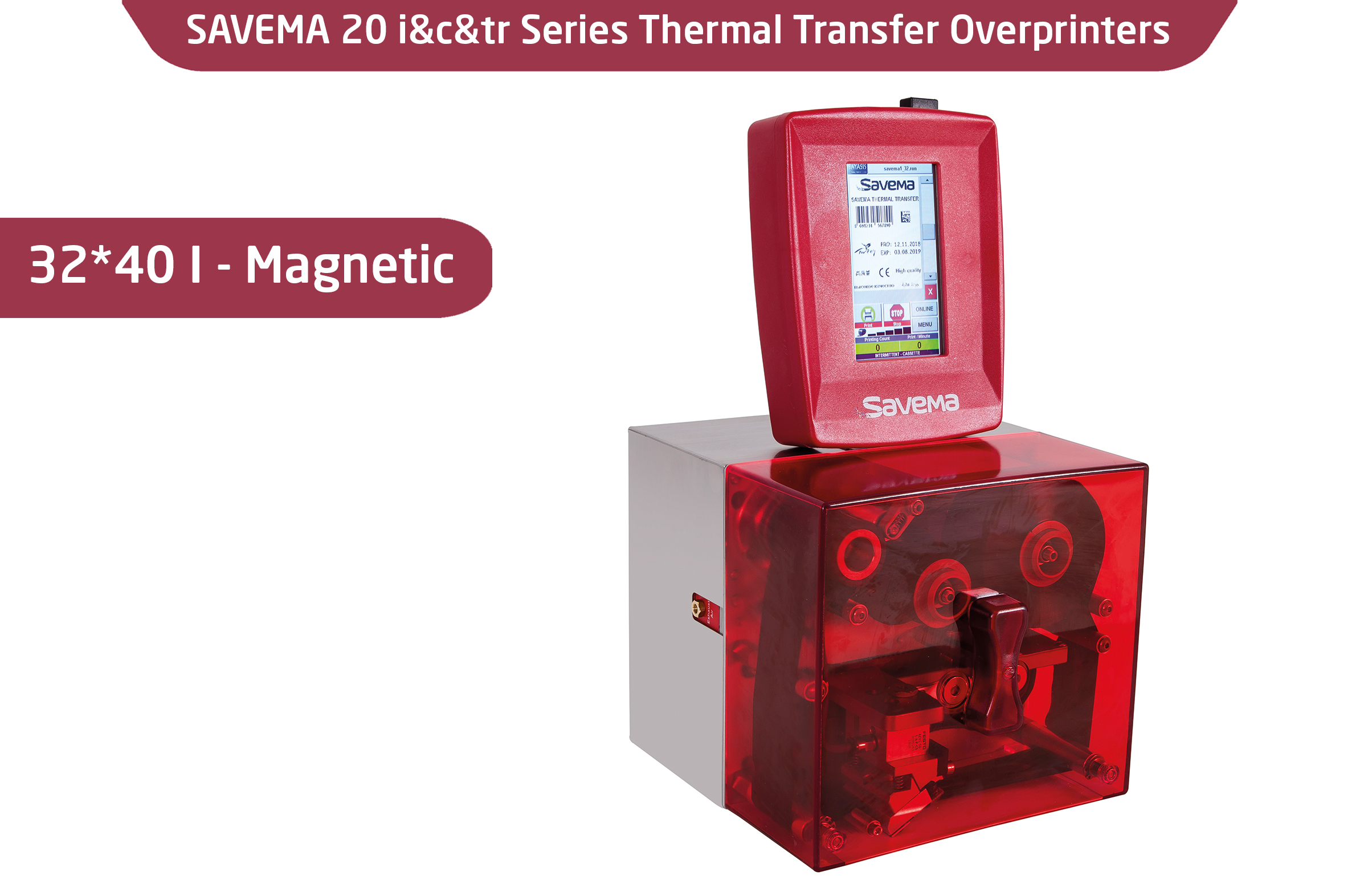SVM 32x40 I Termopārneses printeris Savema