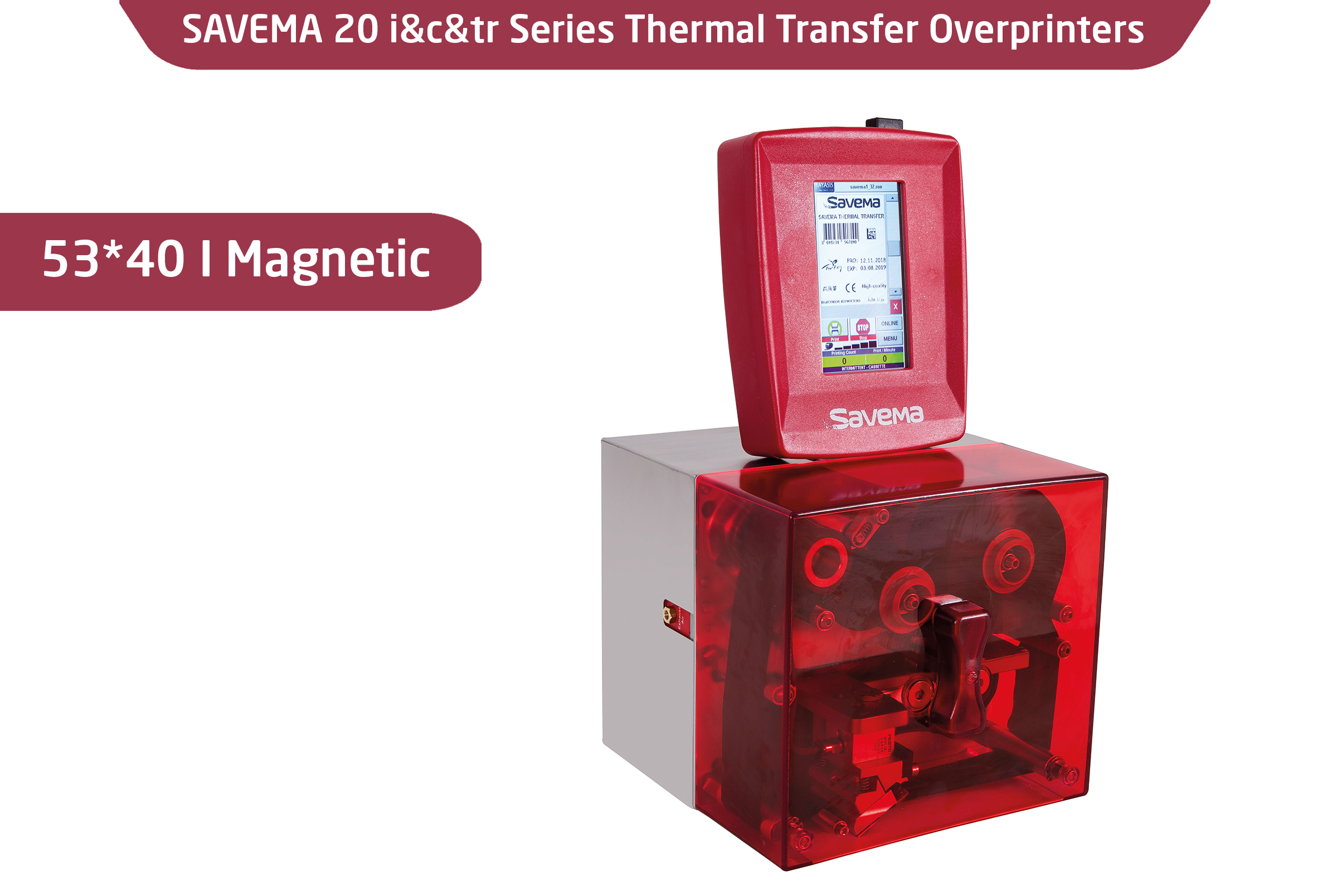 SVM 53x40 I Termopārneses printeris Savema